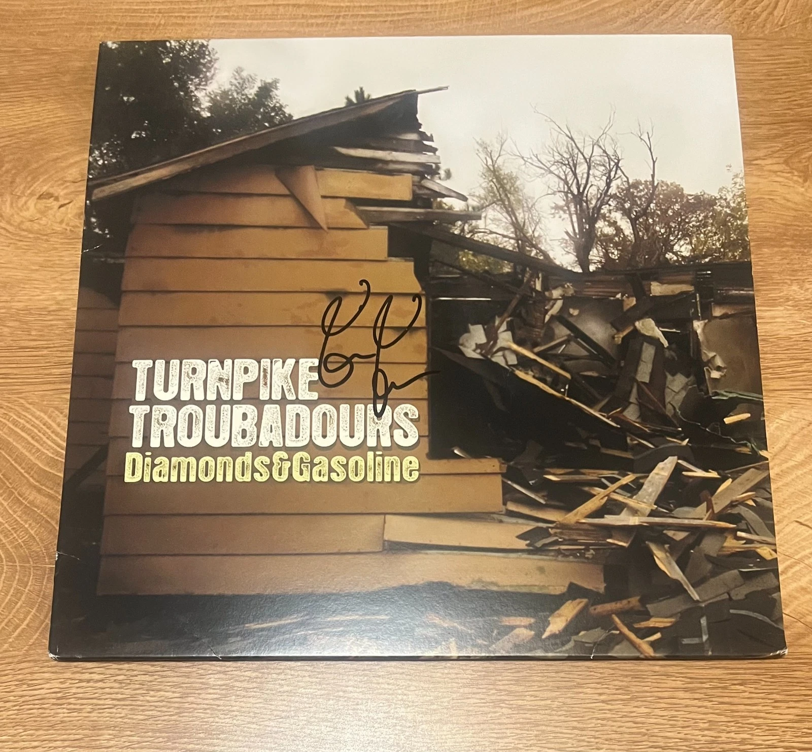 * EVAN FELKER * signed album * TURNPIKE TROUBADOURS * DIAMONDS & GASOLINE * COA