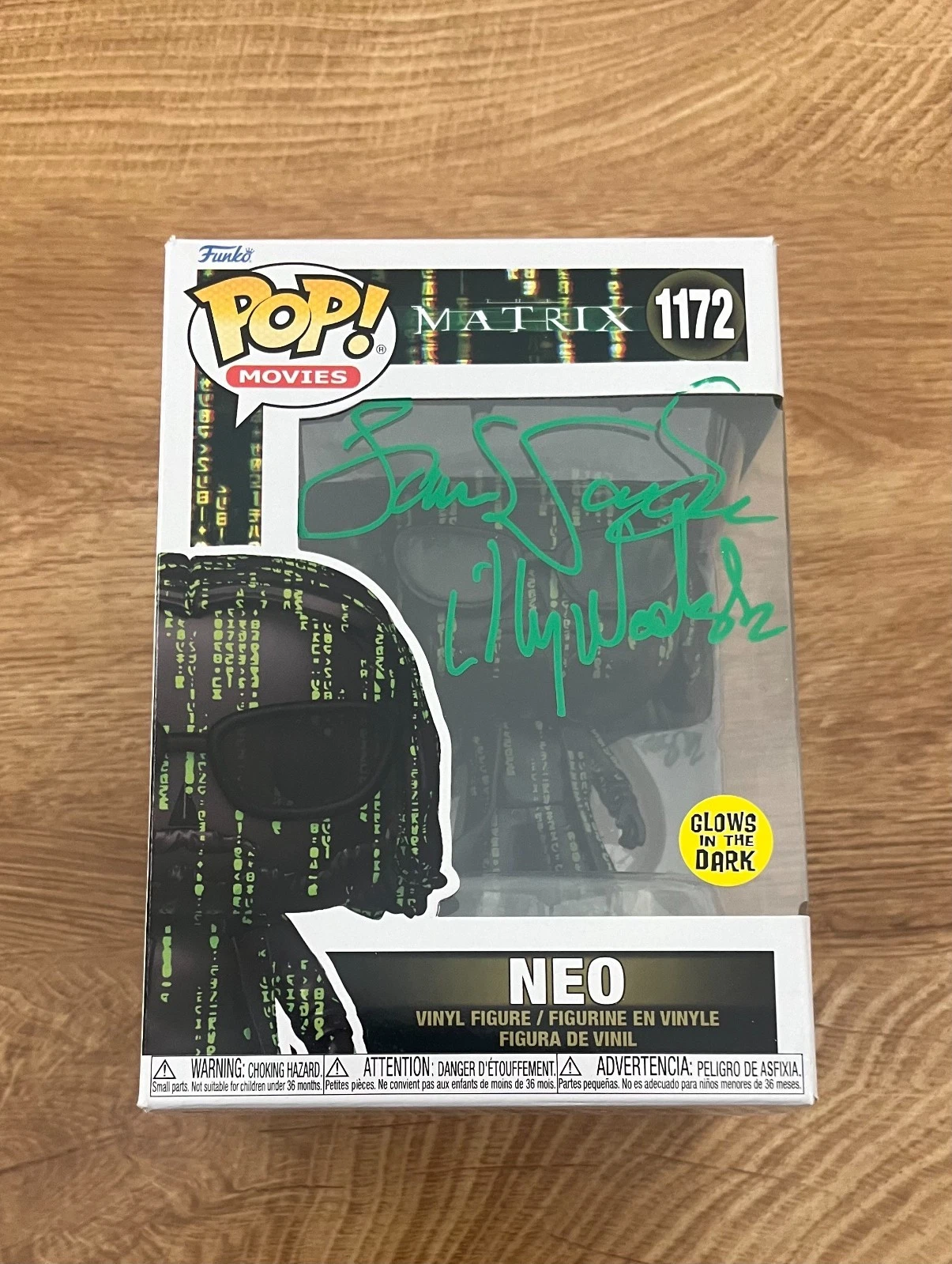 * LILLY & LANA WACHOWSKI * SIGNED FUNKO POP * NEO * MATRIX * COLLECTIBLE MEMORABILIA