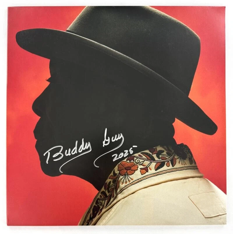 Buddy Guy Signed Autograph Album Vinyl Record  Ain't Done with the Blues JSA COA