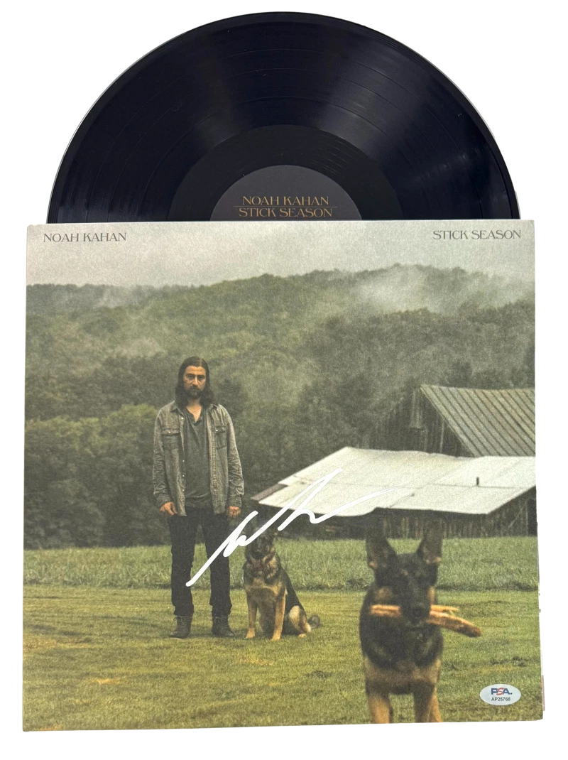Noah Kahan Signed Autograph Album Vinyl Record LP - Stick Season w/ PSA COA