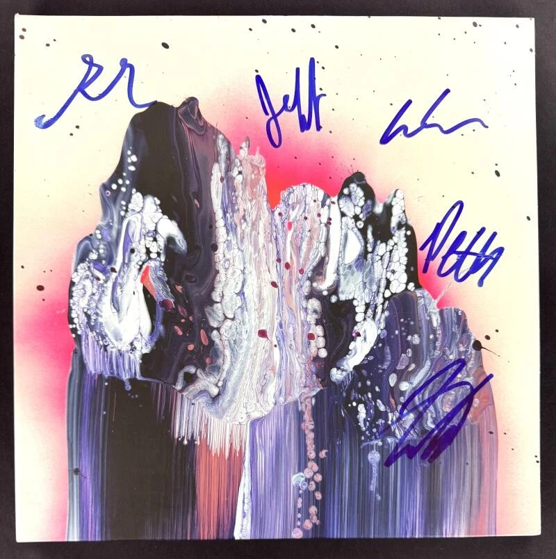 Goose Band Signed Autograph Dripfield Album Record - Rick Mitarotonda +4 JSA COA