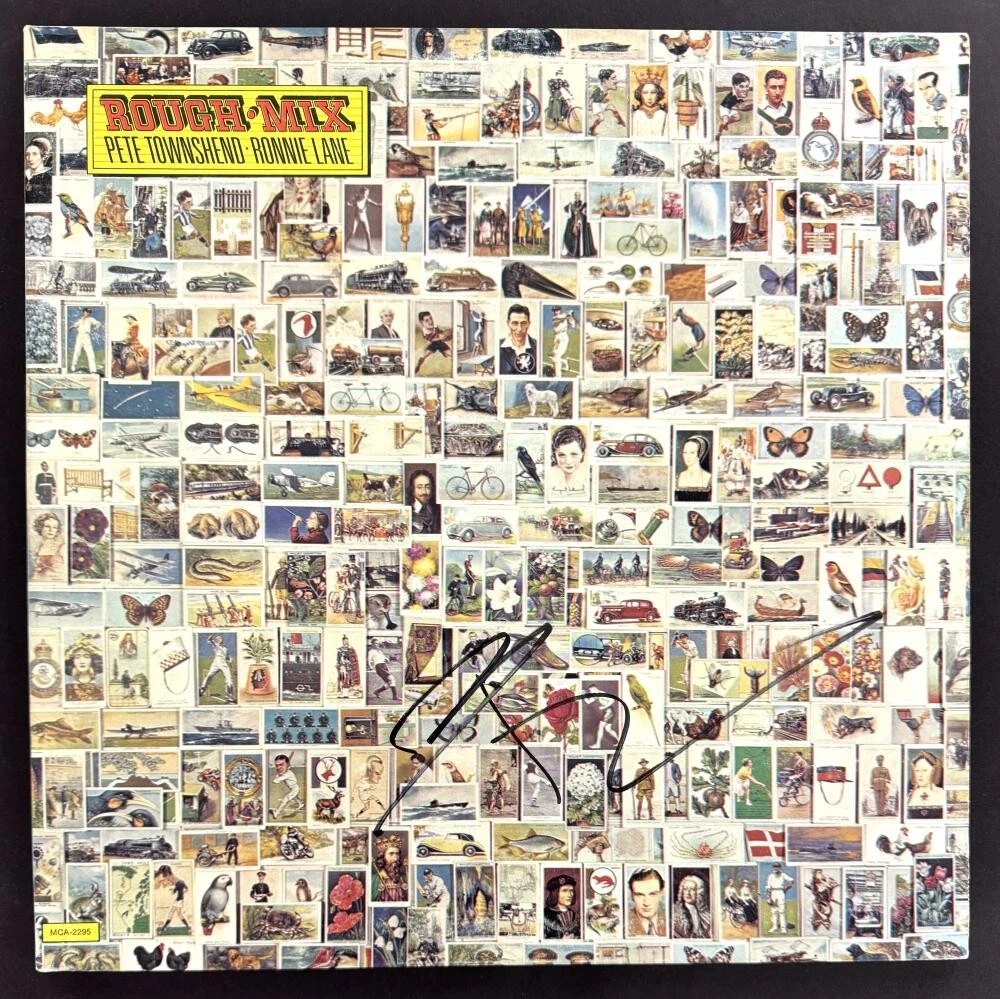 Pete Townshend The Who Signed Autograph Album Record - Rough Mix w/ JSA COA