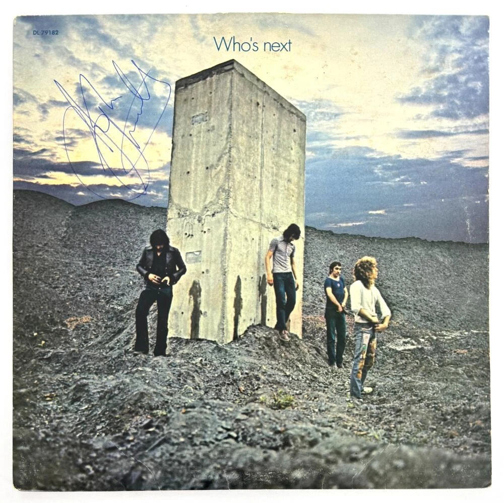 John Entwistle The Who Signed Autograph Album Vinyl Record - Who's Next JSA COA