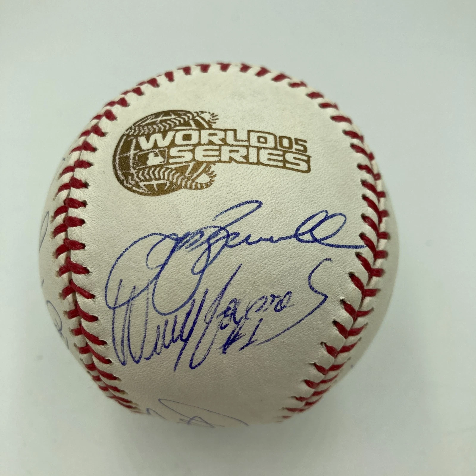 2005 Houston Astros NL Champs Team Signed World Series Baseball JSA COA