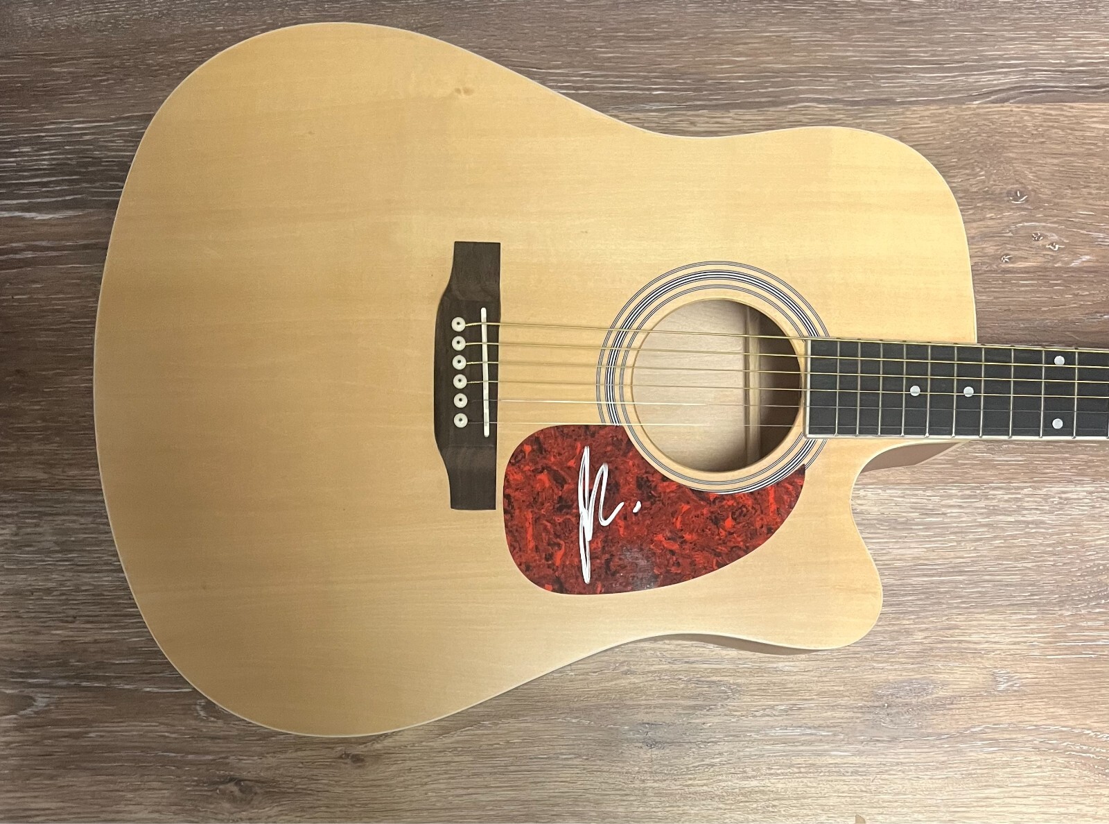 * JON PARDI * signed acoustic guitar * DIRT ON MY BOOTS * 2