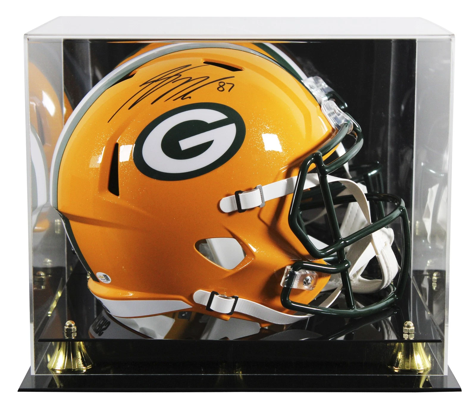 Packers Jordy Nelson Authentic Signed Full Size Speed Rep Helmet W/ JSA Witness