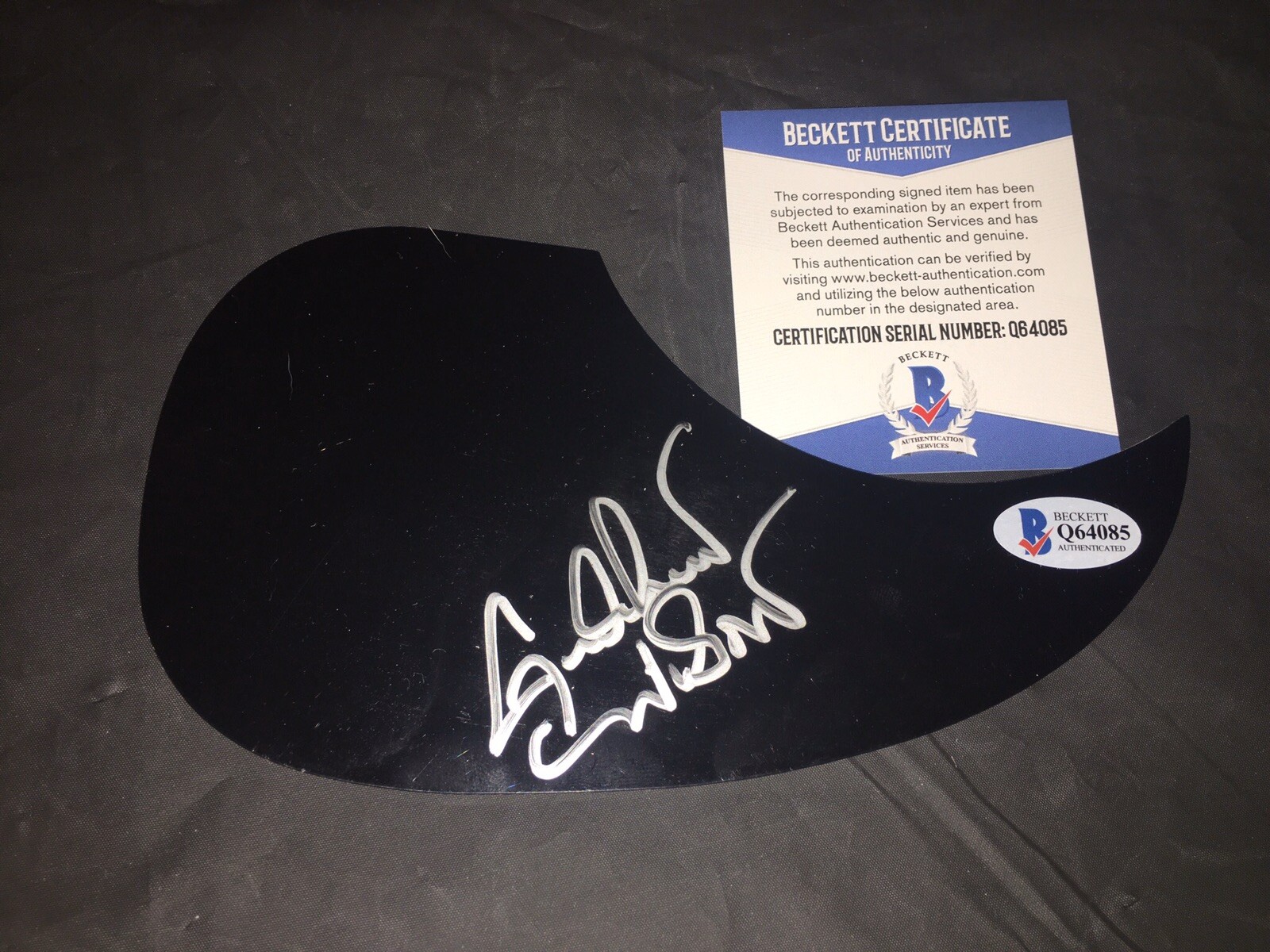 Gretchen Wilson Signed Acoustic Pickguard Country Music Superstar Beckett