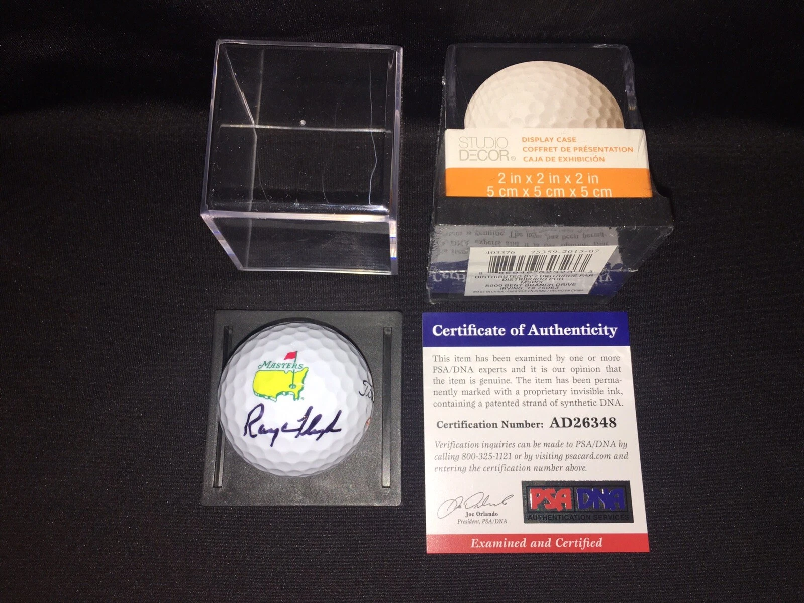 Ray Floyd Signed Official Masters Golf Ball 1976 Champ PSA/DNA #2