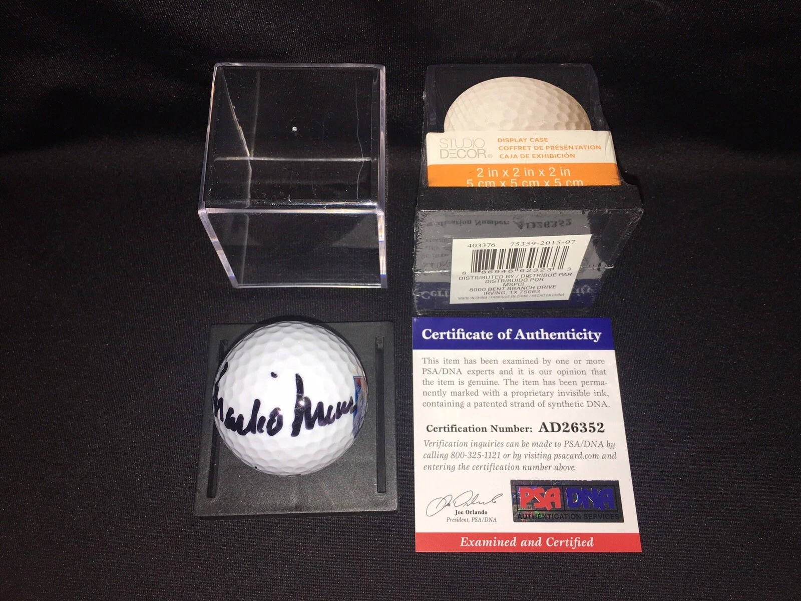 Mark O’Meara Signed Official Hall Of Fame Golf Ball Masters Champ PSA/DNA #2
