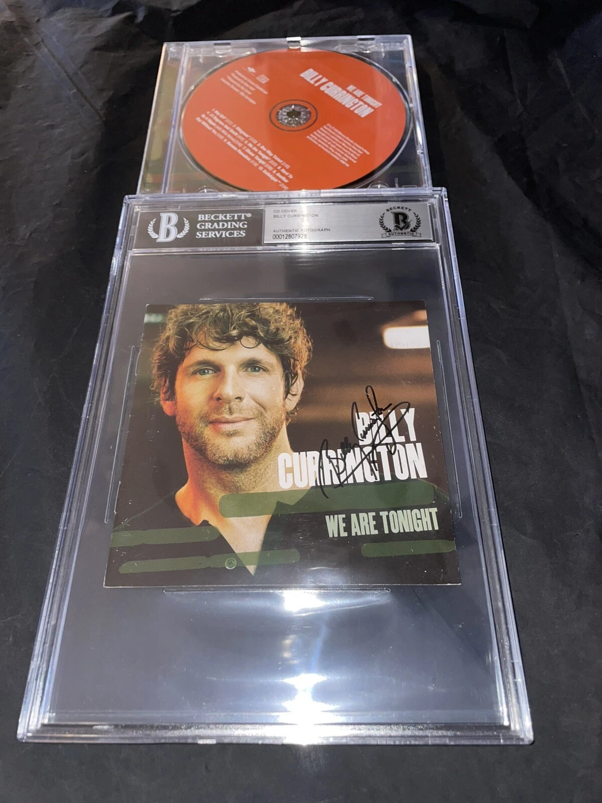 Billy Currington Signed We Are Tonight CD Superstar Beckett Encap