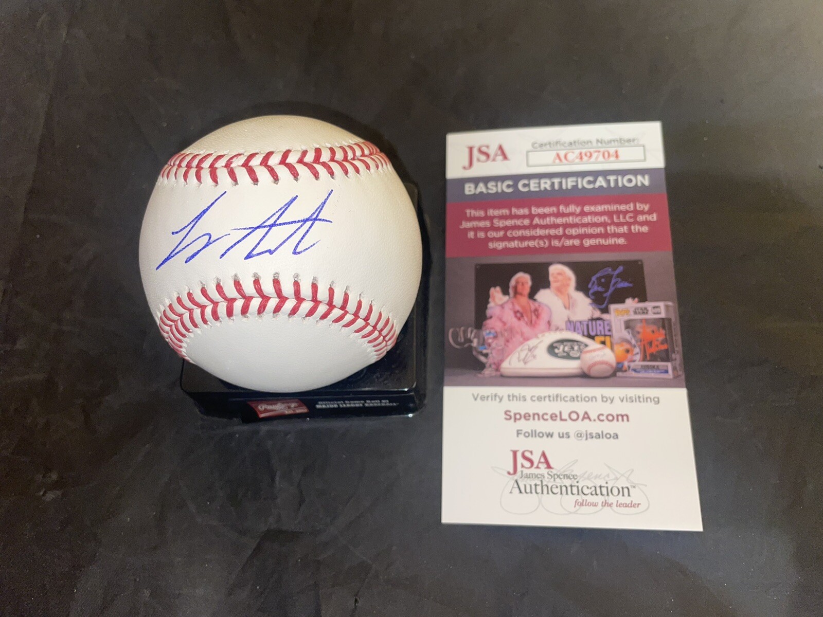 Logan Gilbert Signed Official Major League Baseball Seattle Mariners JSA