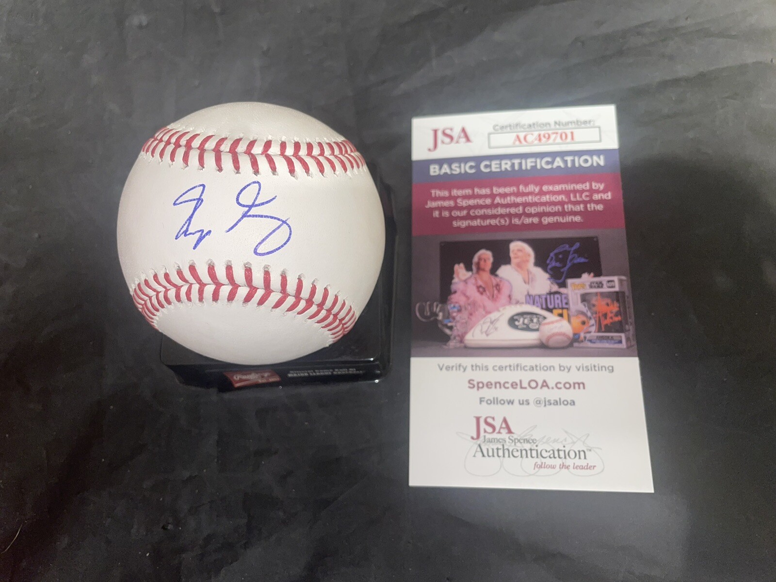 George Kirby Signed Official Major League Baseball Seattle Mariners JSA #3