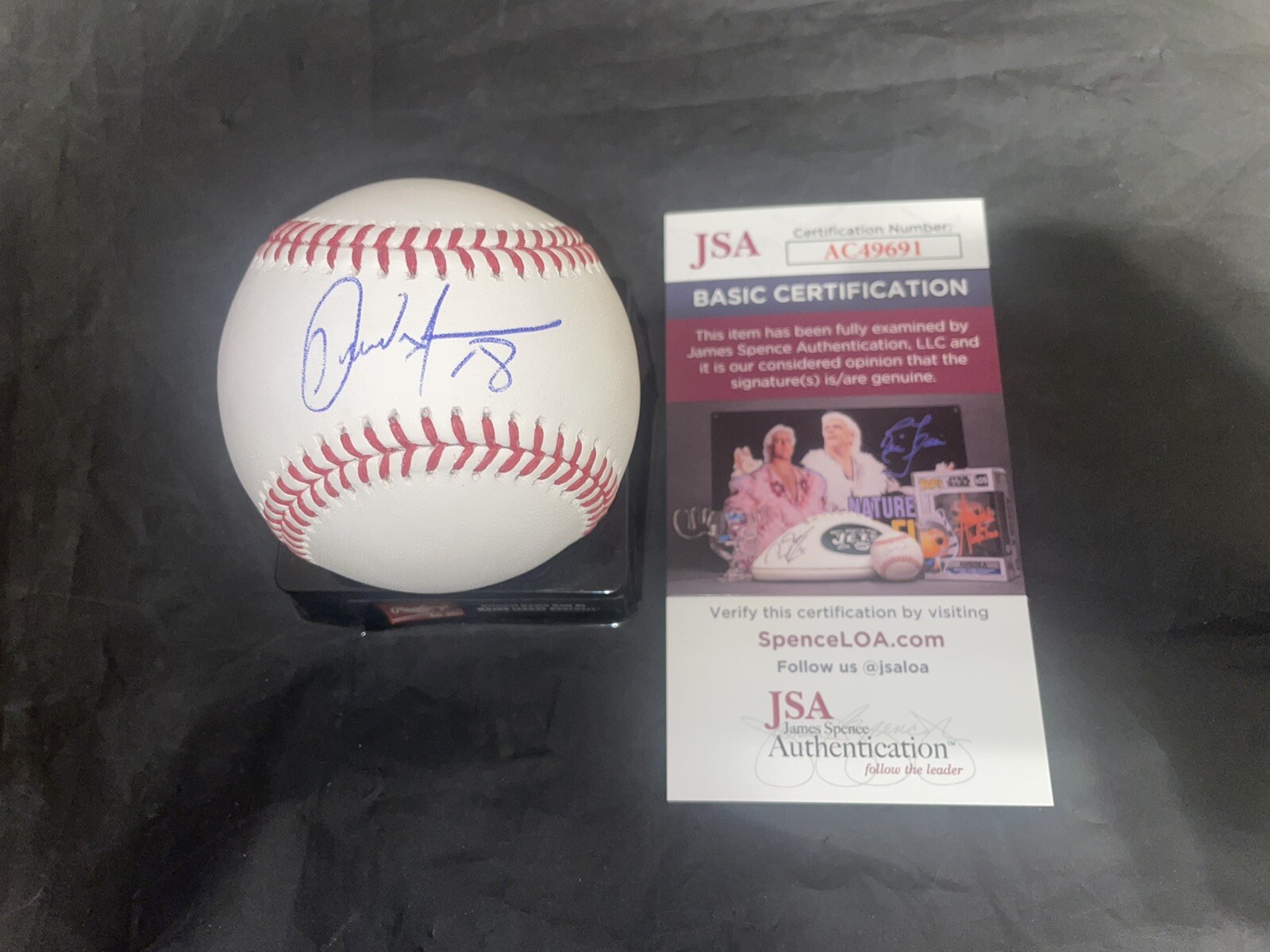 Carlos Martinez Signed Official Major League Baseball Tsunami JSA