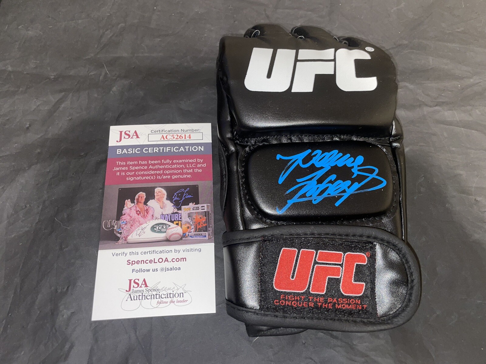 Joanna Jedrzejczyk Signed UFC Glove Polish Champ Legend JSA Auth