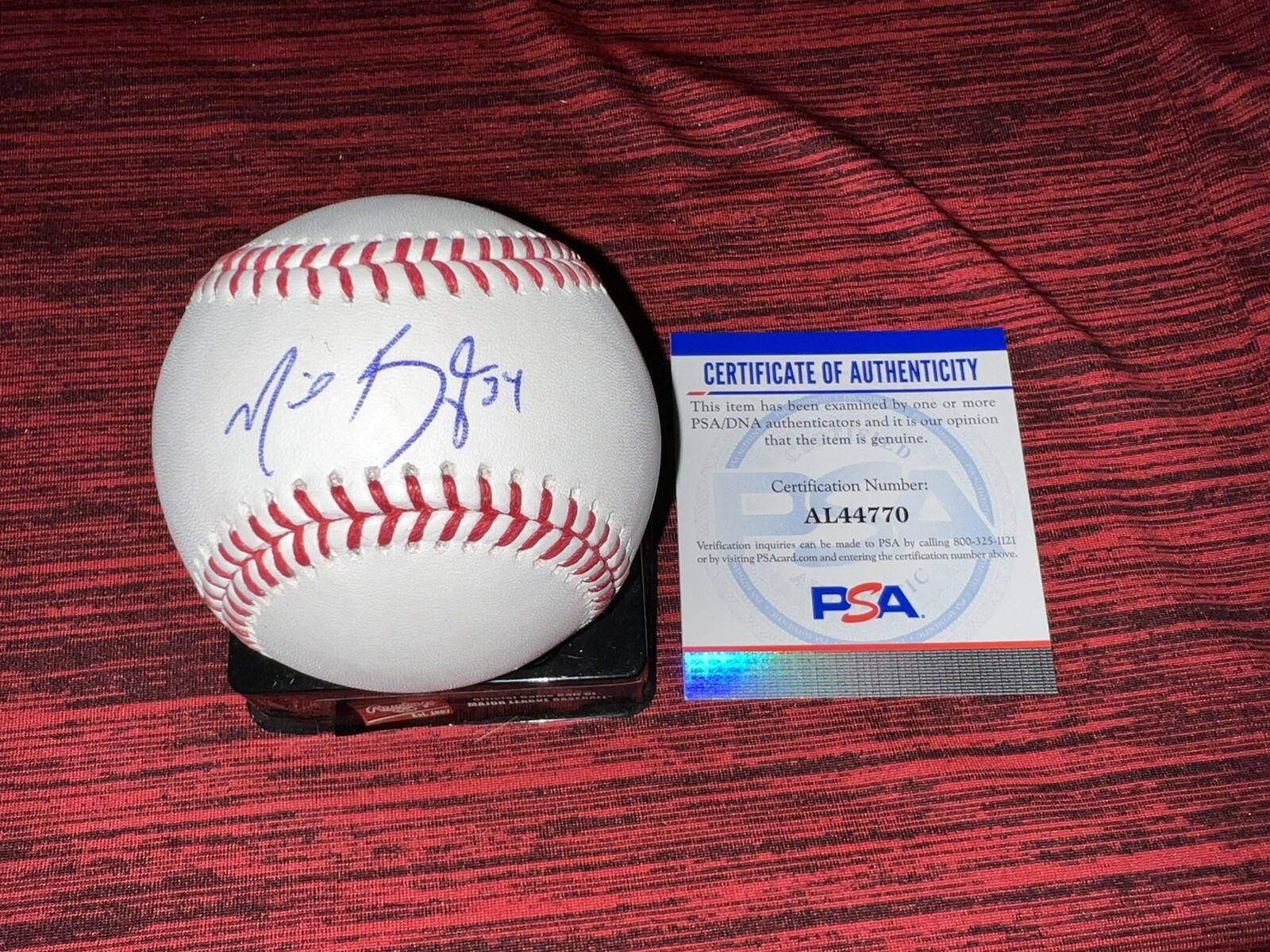 Michael Kopech Signed Official Major League Baseball Chicago White Sox PSA/DNA