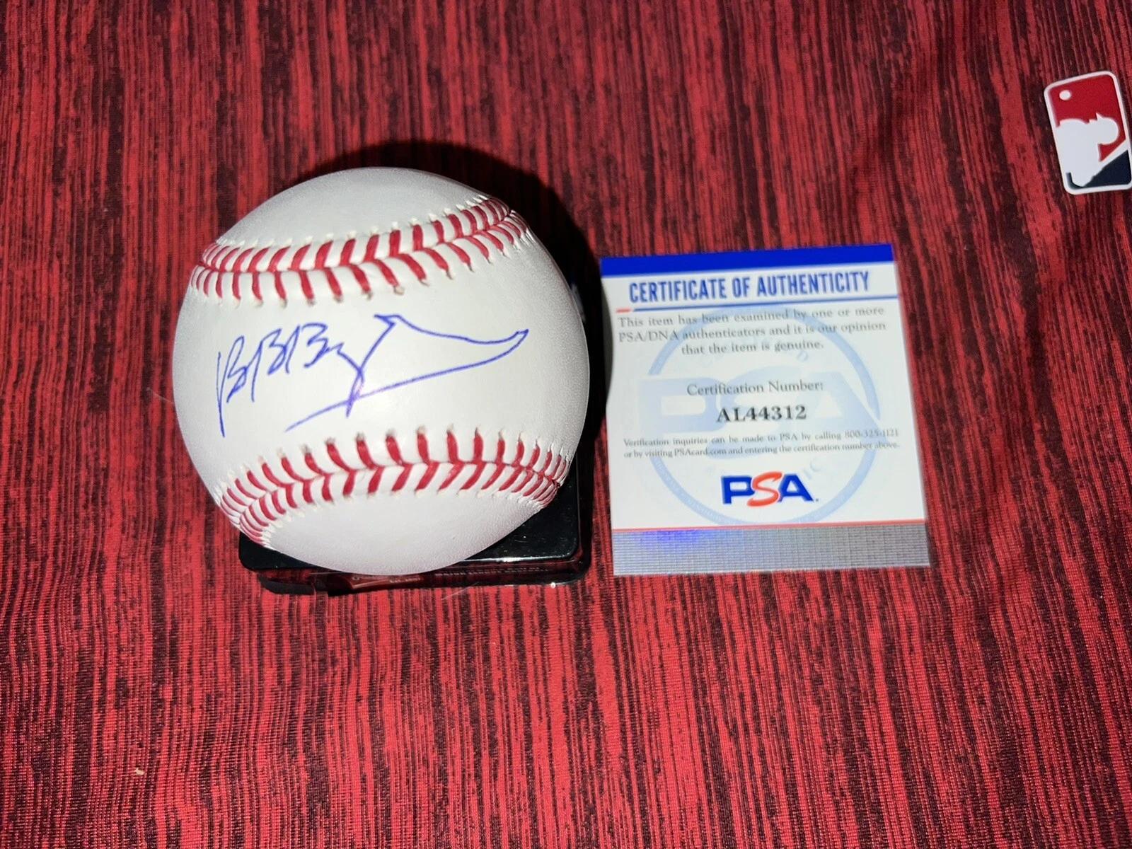 Brian Baumgartner Signed Official Major League Baseball The Office PSA/DNA