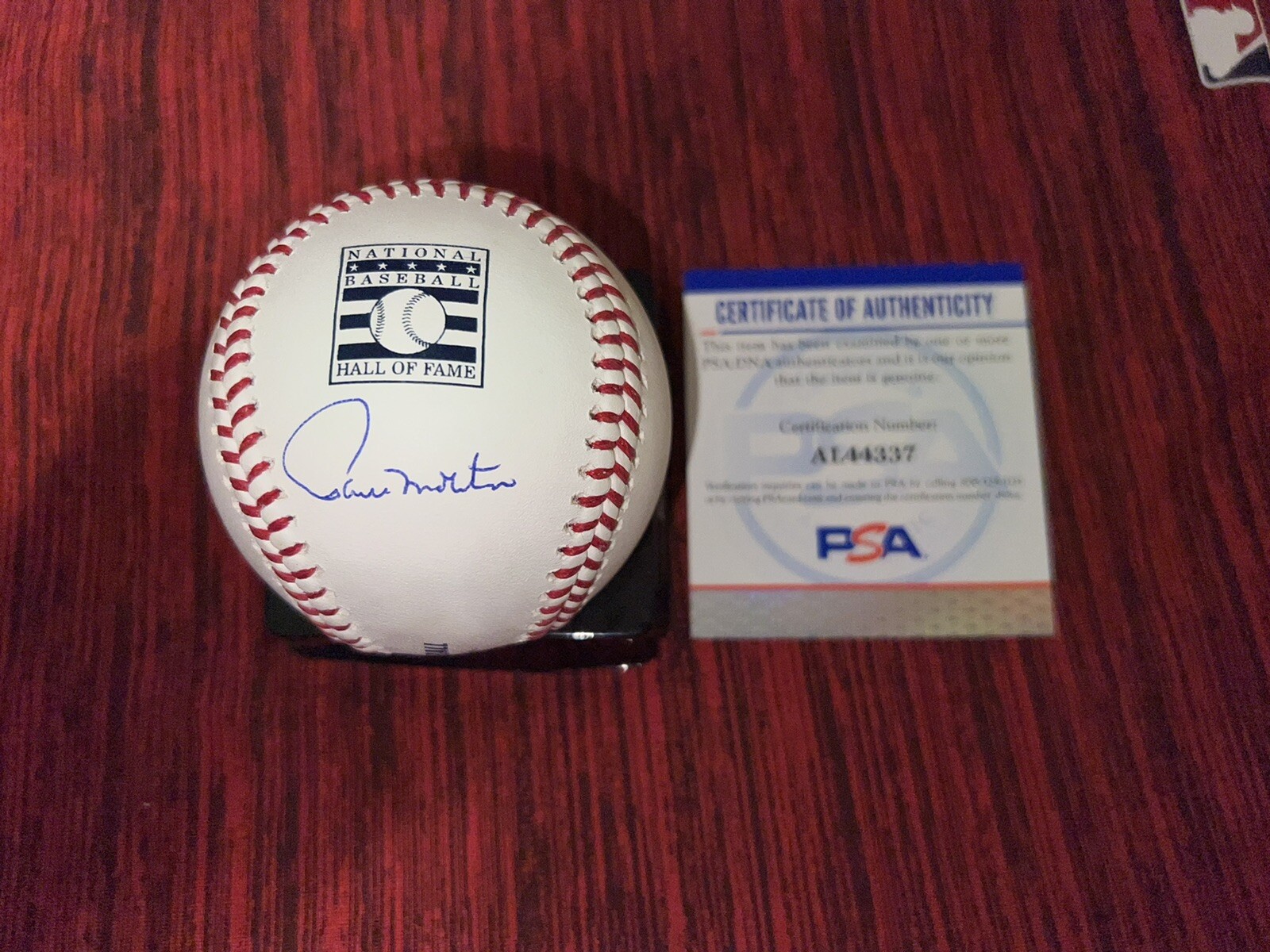 Paul Molitor Signed Official Hall Of Fame Baseball Minnesota Twins PSA/DNA #2