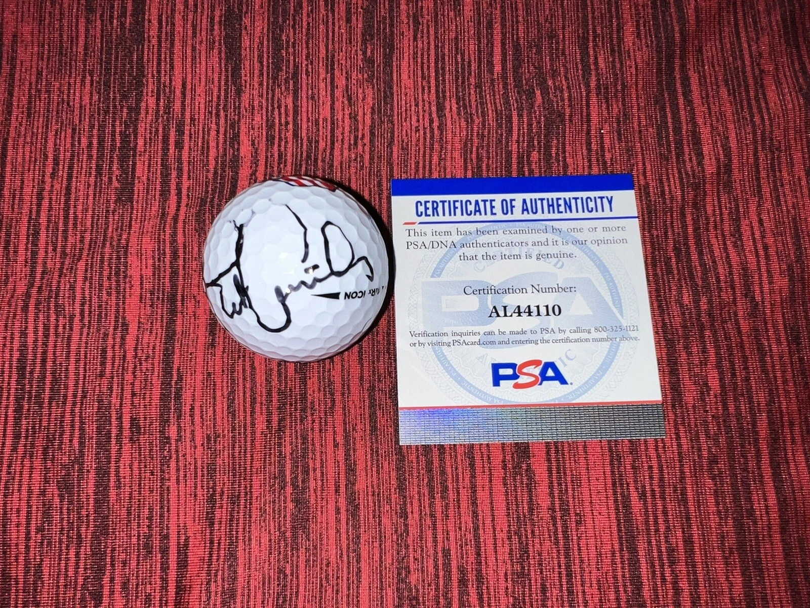 Patrick Cantlay Signed Official Uther USA Golf Ball Ryder Cup Champ PSA/DNA