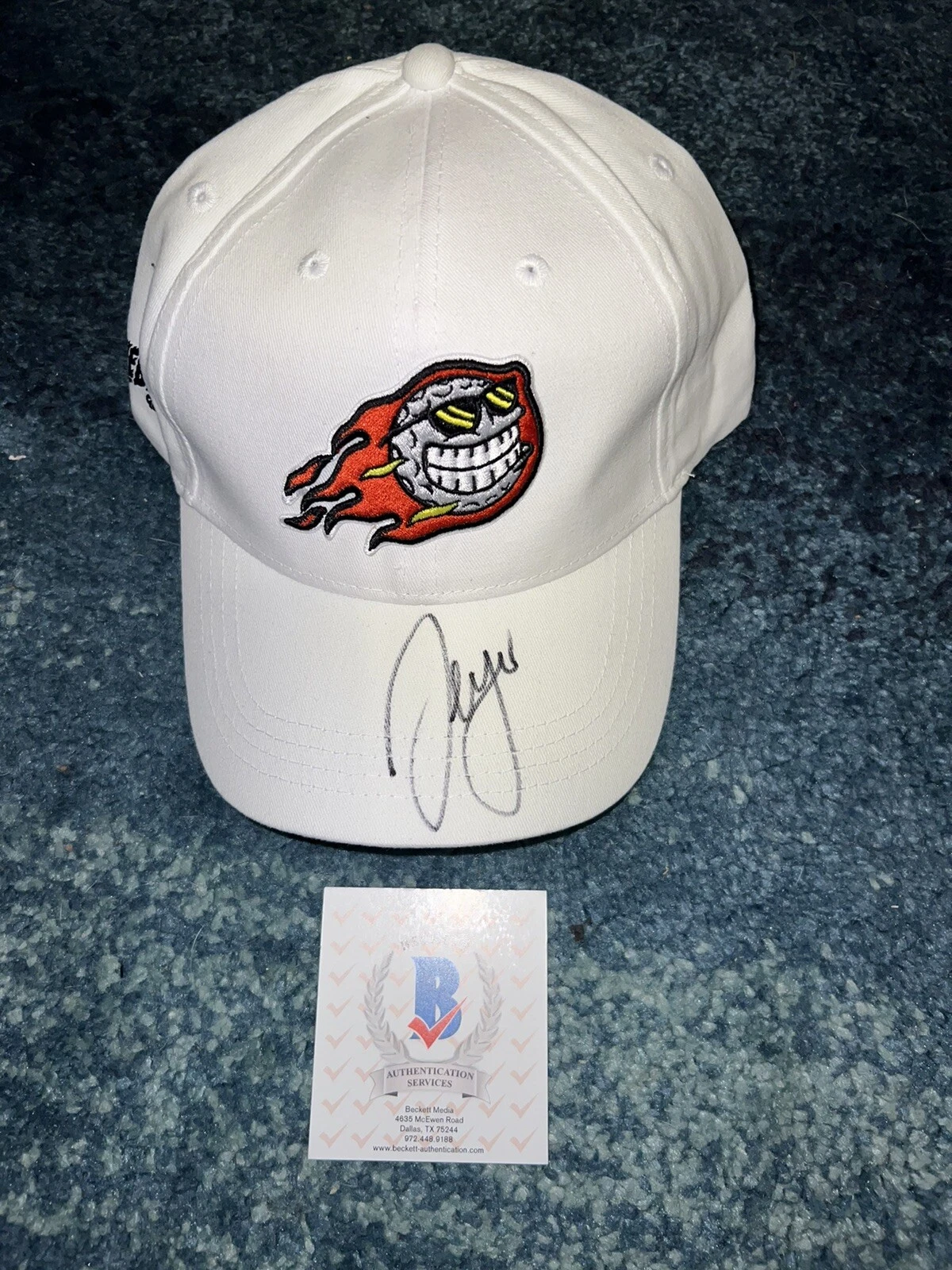 Sergio Garcia Signed Official LIV Golf Fireballs Cap Champion Beckett