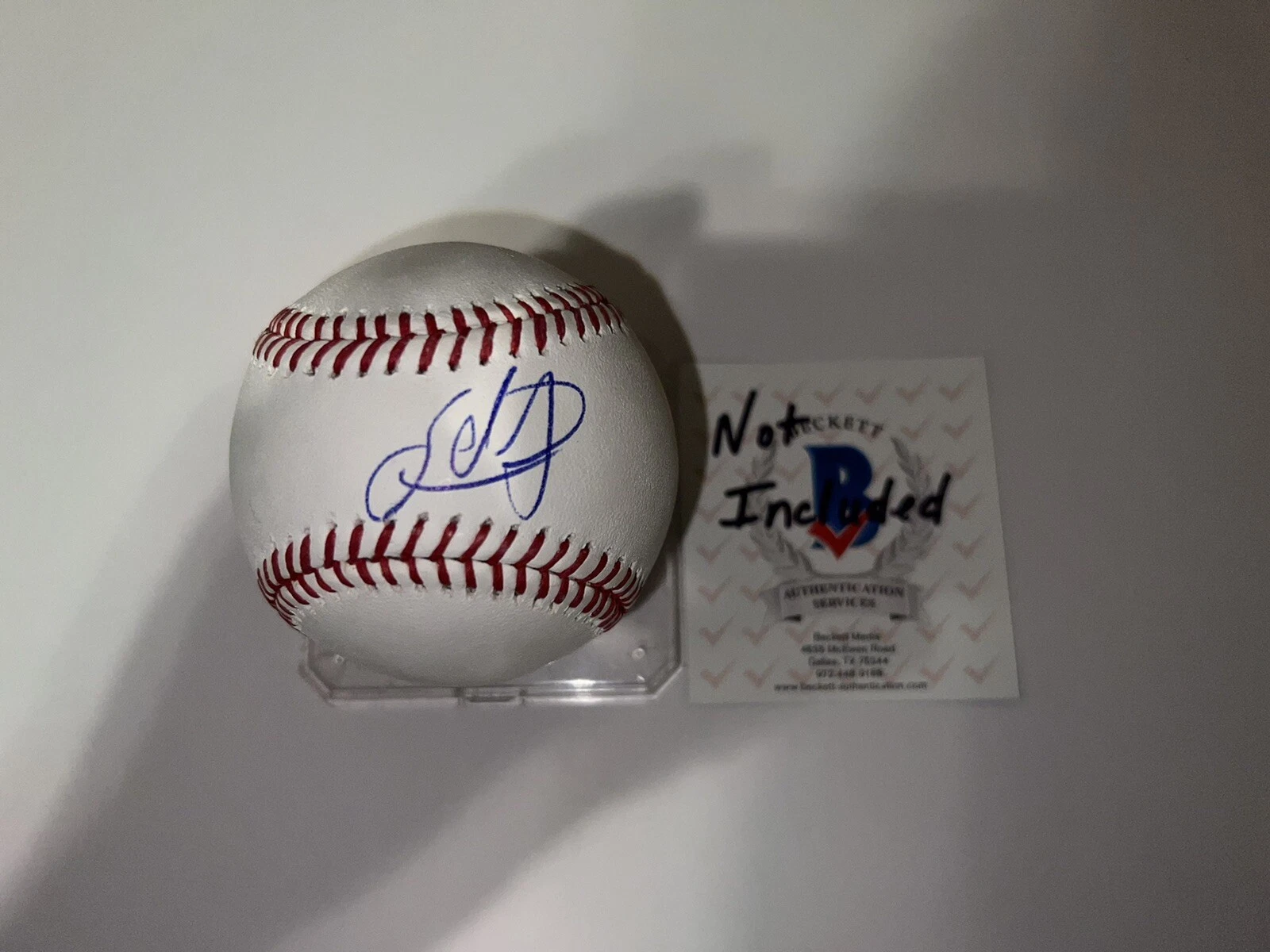 Sandy Alcantara Signed Official Major League Baseball 2022 NL CY? Beckett Auth