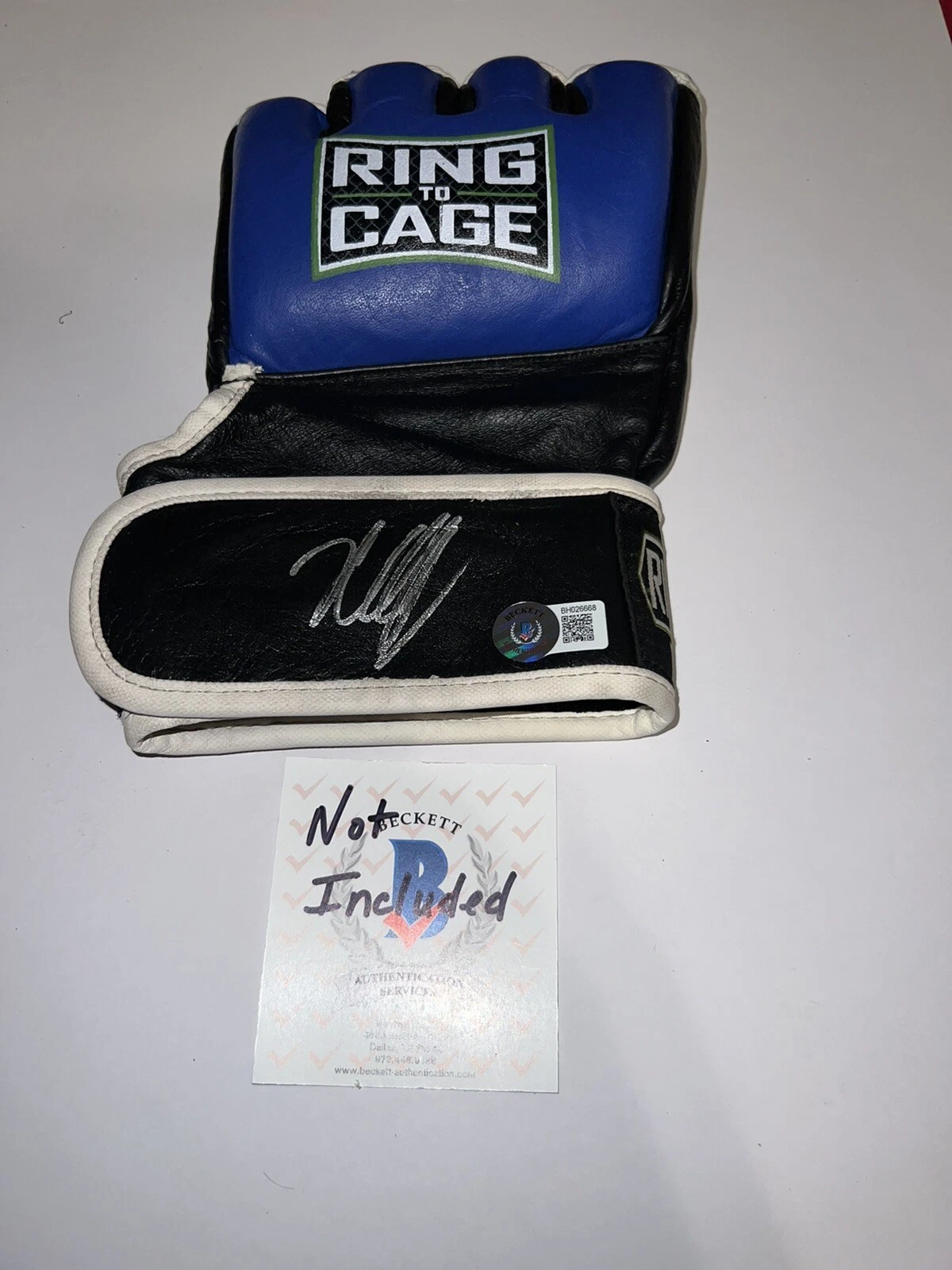 Sergei Kharitonov Signed MMA Glove Heavyweight Pride Dream Strikeforce Beckett