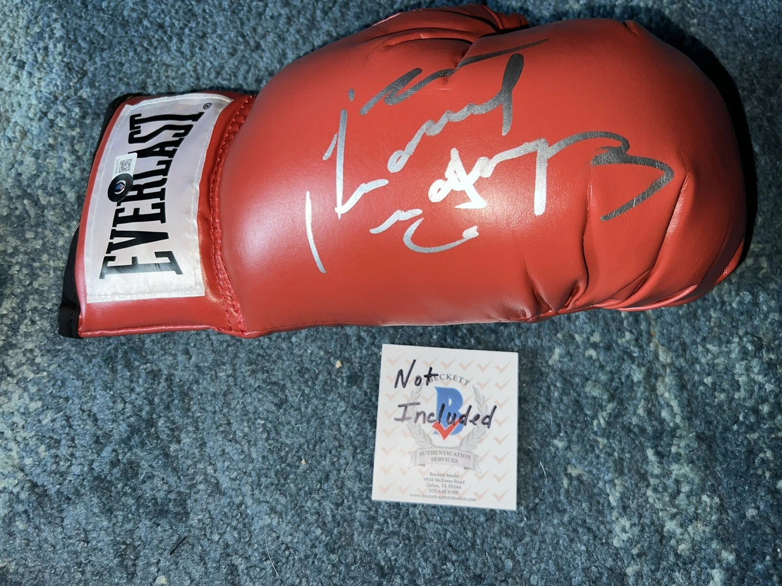 Juan Manuel Márquez Signed Everlast Boxing Glove Champ Hall Of Fame Beckett