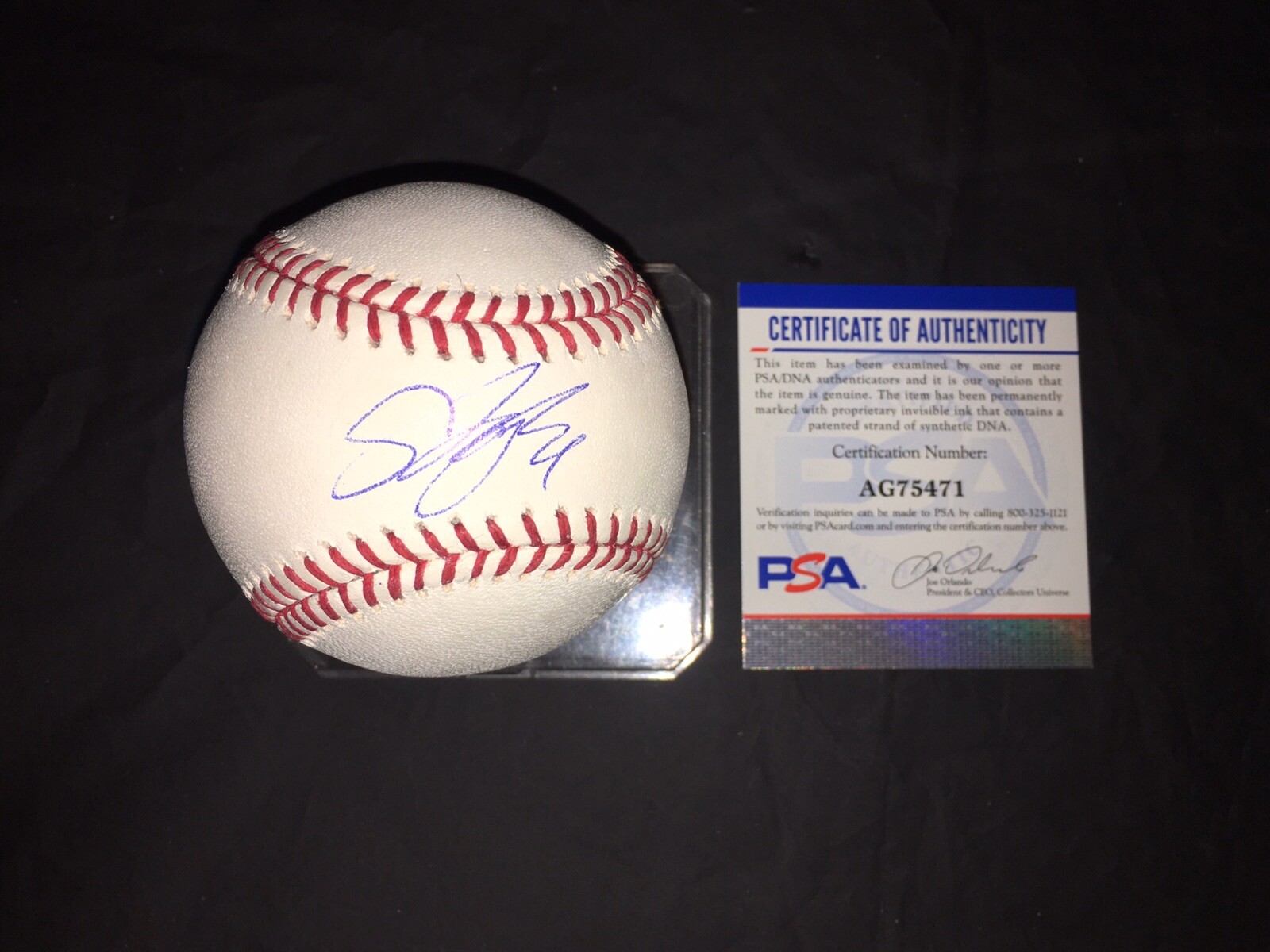 Shogo Akiyama  Signed Official Major League Baseball Cincinnati Reds PSA/DNA #2