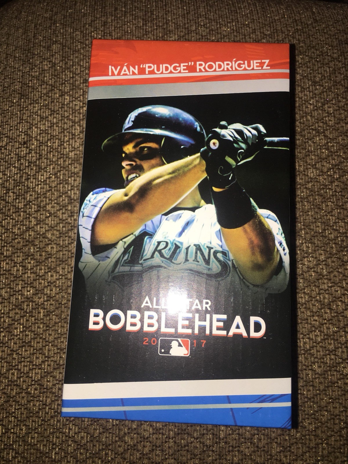 Brand New Ivan Rodriguez Miami Marlins Bobble head NIB All Star Week 17