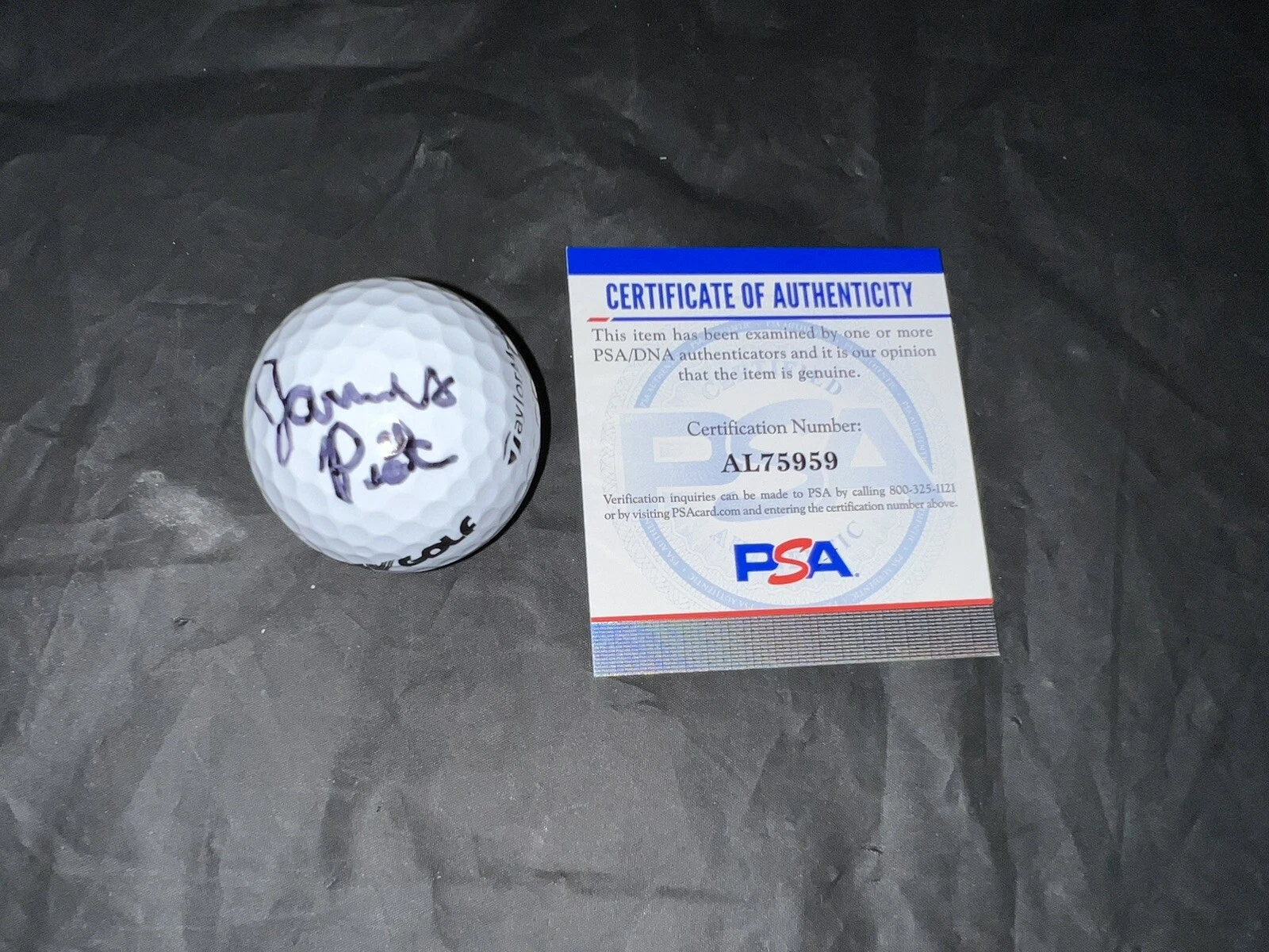 James Piot Signed Official LIV Golf Ball LIV Golf Superstar PSA/DNA