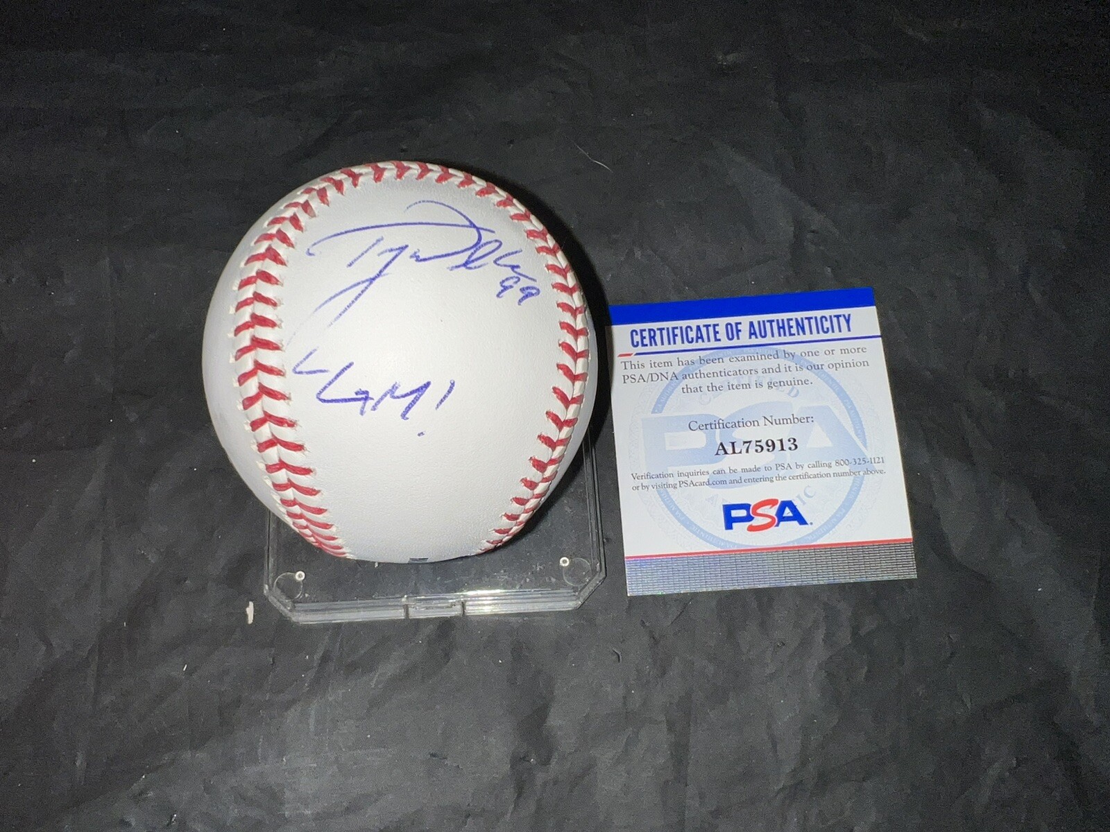 Taijuan Walker Signed Major League Baseball New York Mets All Star PSA/DNA