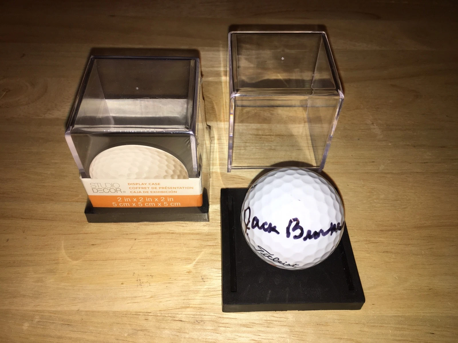 Jack Burke Signed Official Masters Golf Ball 1956 Masters Champion COA #3