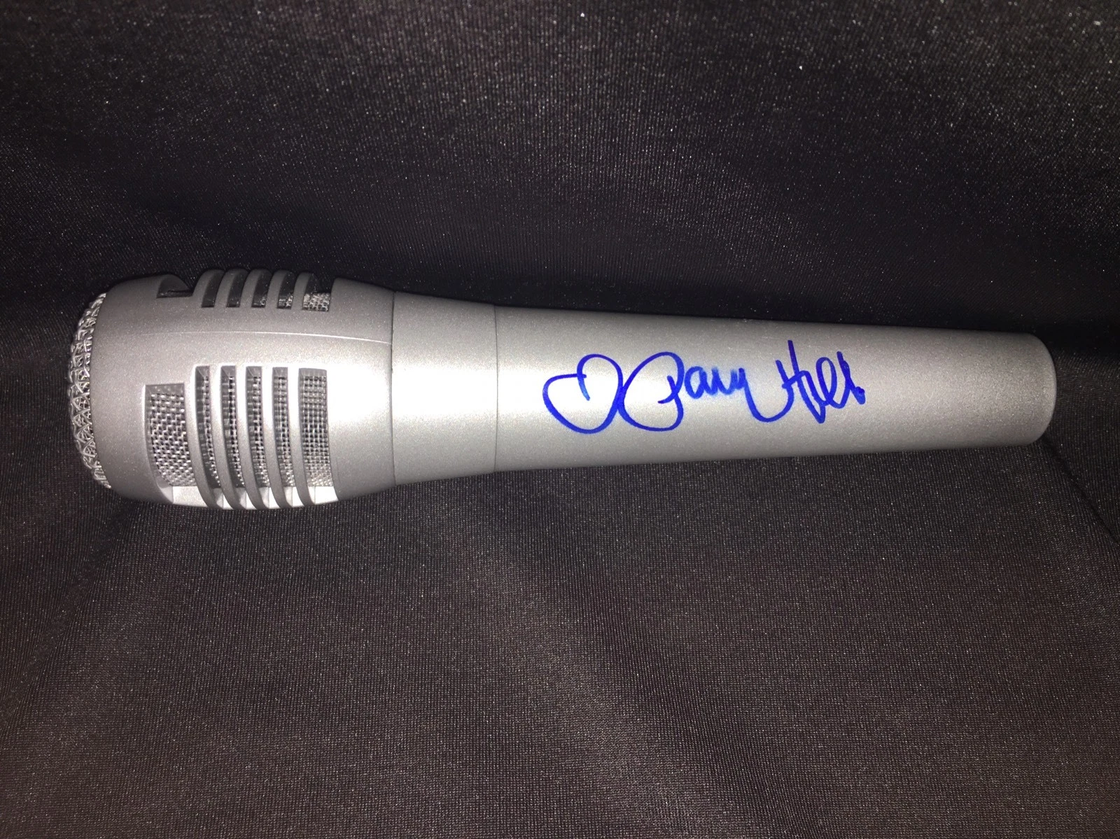 Paris Hilton Signed Microphone Simple Life Celebrity DJ COA