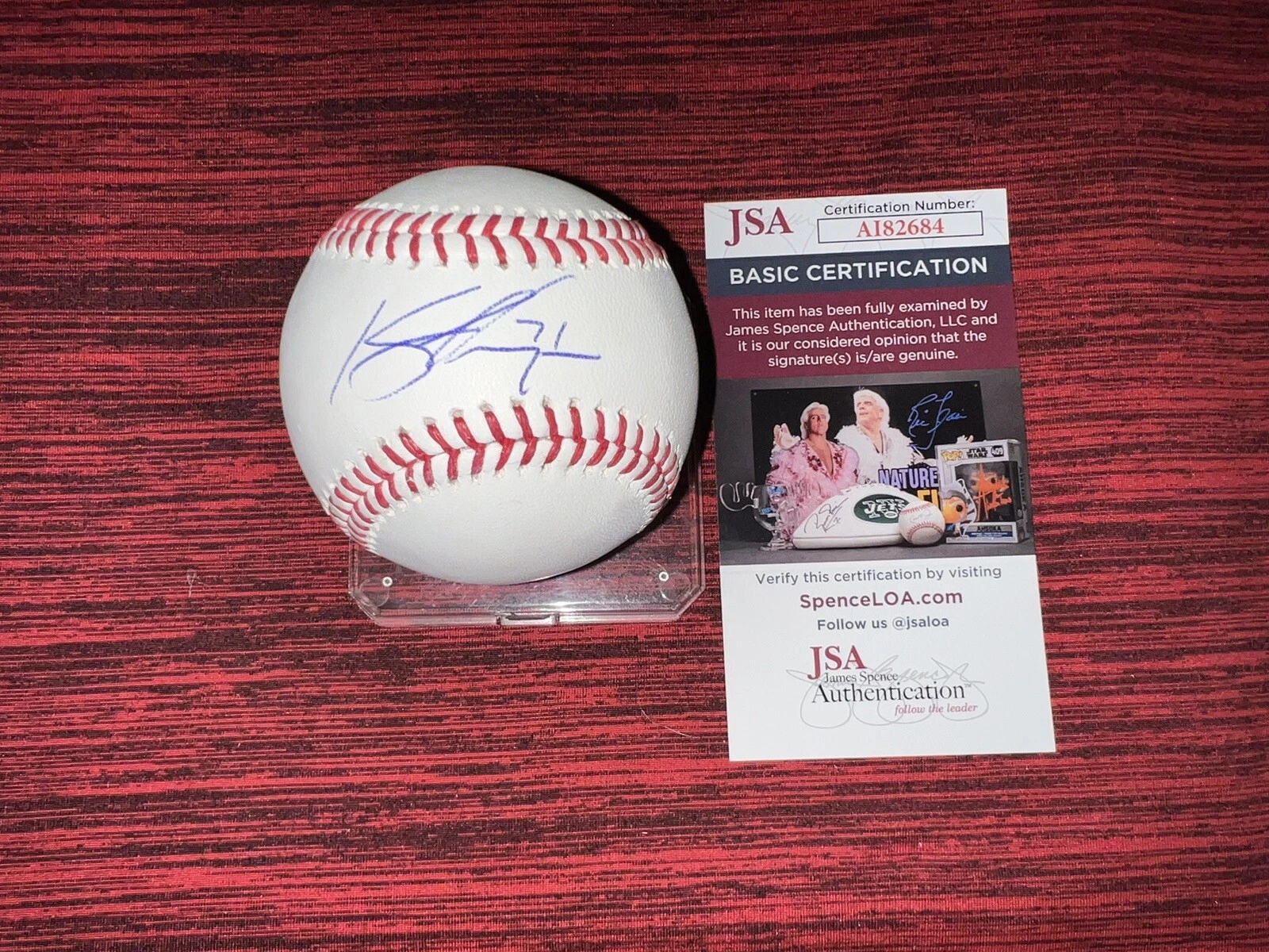 Keegan Thompson Signed Official Major League Baseball Chicago Cubs Star JSA
