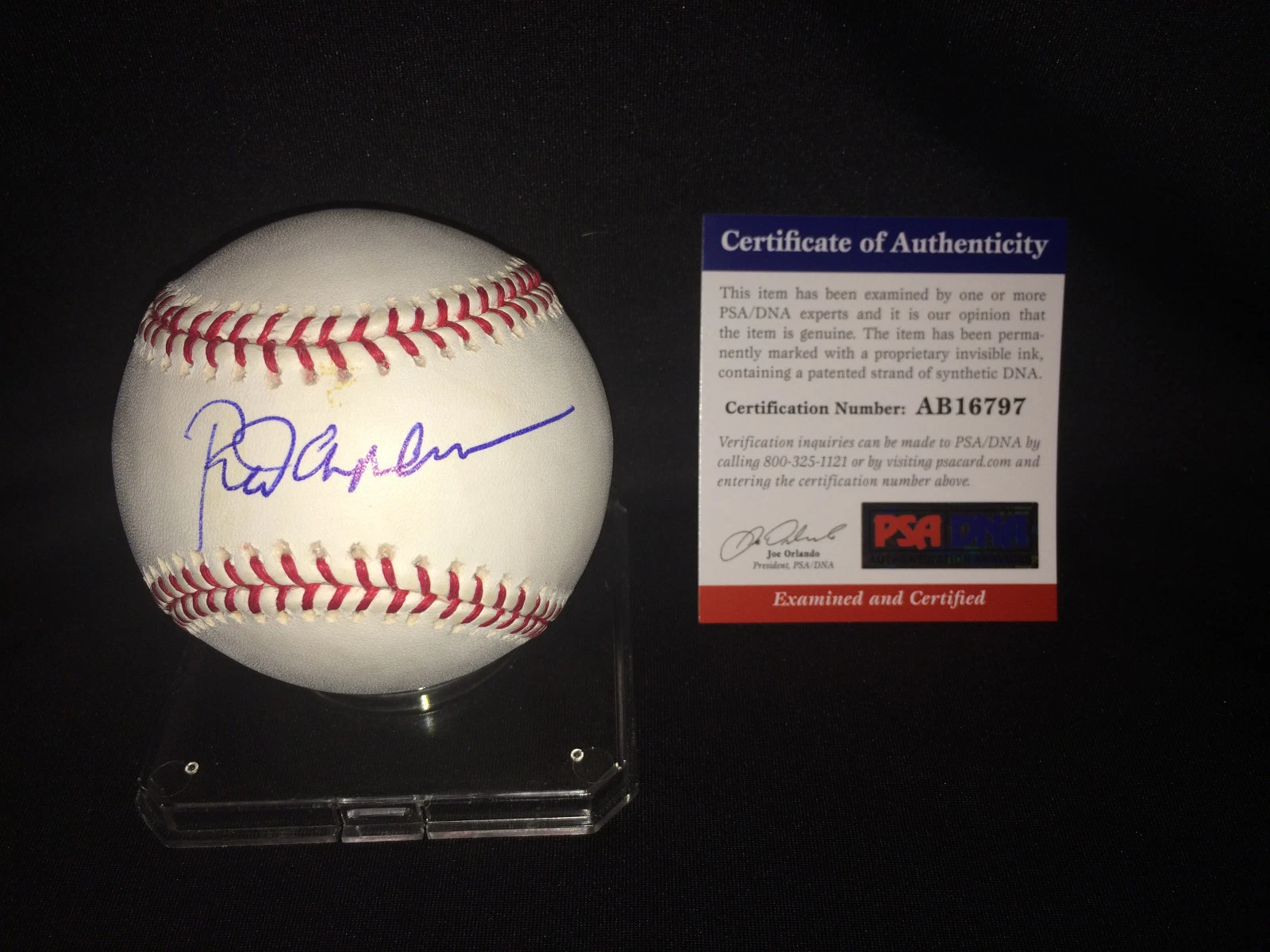 Rod Carew Signed Auto Official Major League Baseball Minnesota Twins HOF PSA/DNA