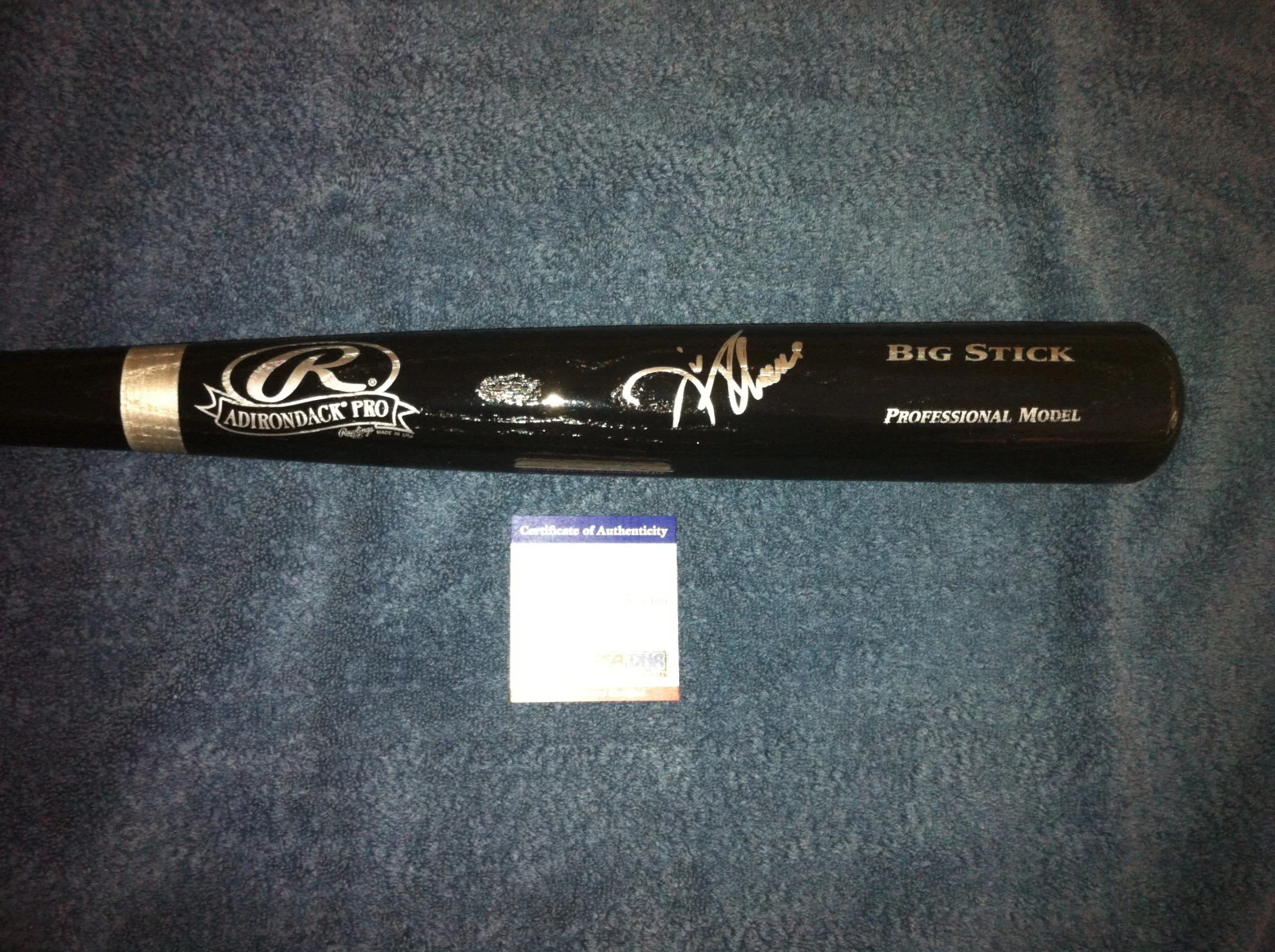Jim Thome Signed/Auto Rawlings Full Size Bat Chicago White Sox Future HOF'er PSA