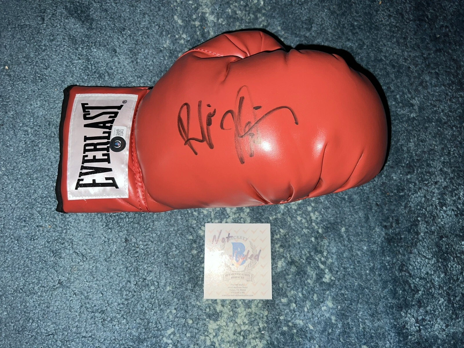 Regina Halmich Signed Everlast Boxing Glove Champ Hall Of Fame Beckett