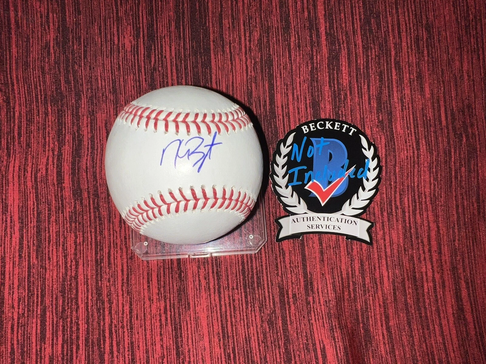 Kris Bryant Signed Official Major League Baseball Colorado Rockies Beckett