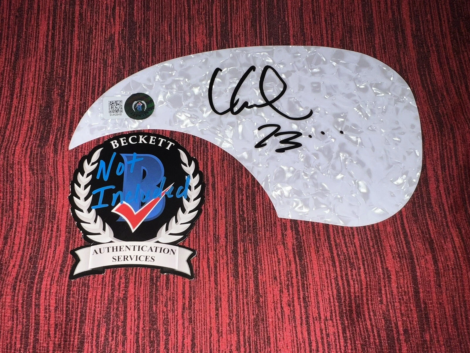 Kid Rock Signed Acoustic Pickguard Rock n Roll Superstar Beckett