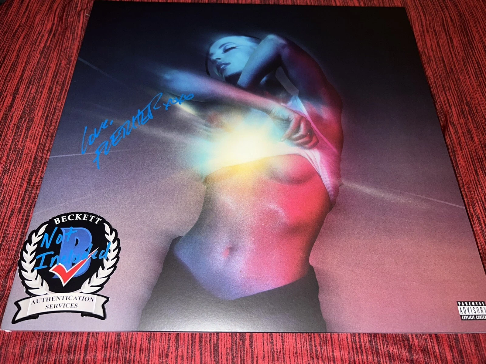 Fletcher Signed Girl Of My Dreams Vinyl Album Superstar Becky’s So Hot Beckett
