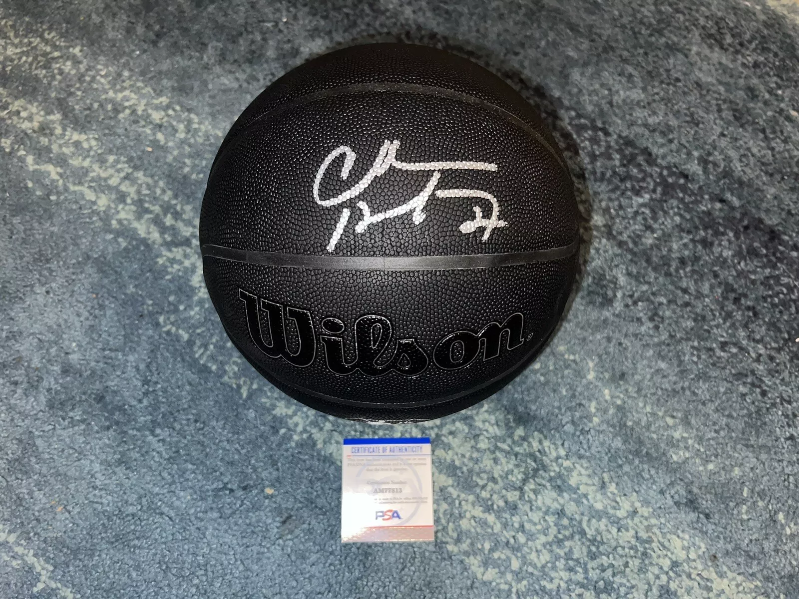 Charles Barkley Signed NBA 75th Anniversary Basketball  Suns Sixers HOF PSA/DNA