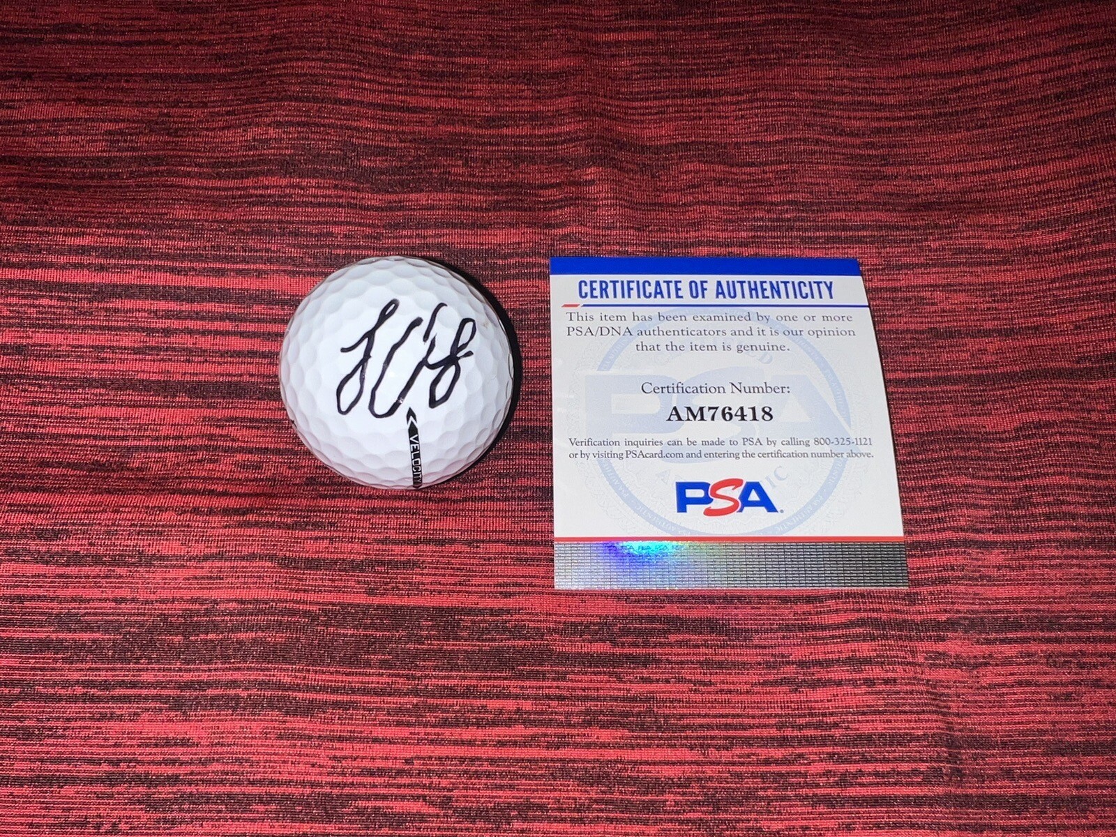 Louis Oosthuizen Signed Official Titliest Golf Ball LIV Golf Magesticks PSA/DNA