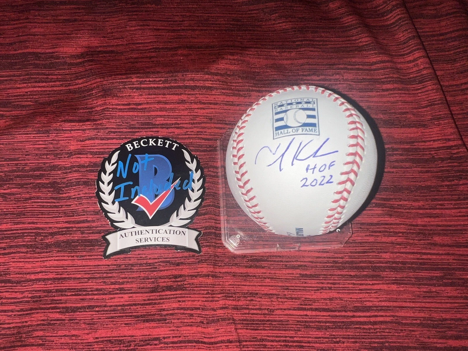 Tim Kurkjian Signed Official Hall Of Fame Baseball ESPN Legend Beckett