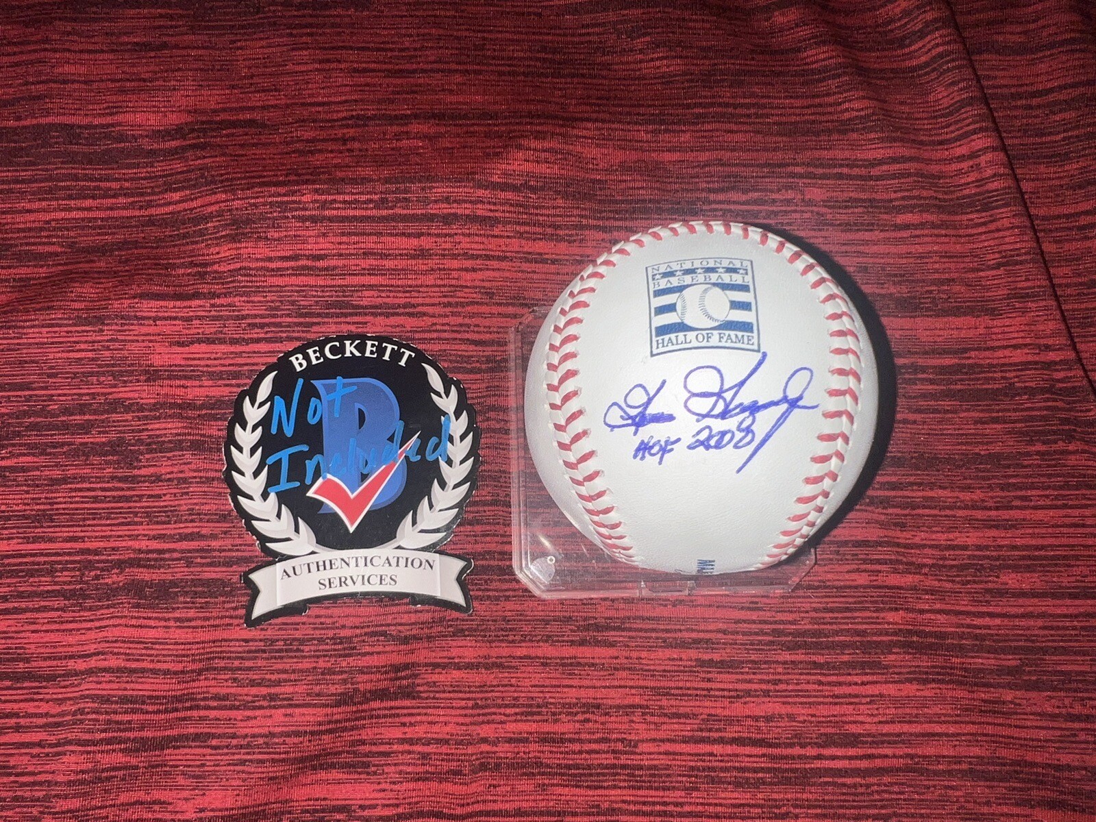 Goose Gossage Signed Official Hall Of Fame Baseball NY Yankees SD Padres Beckett