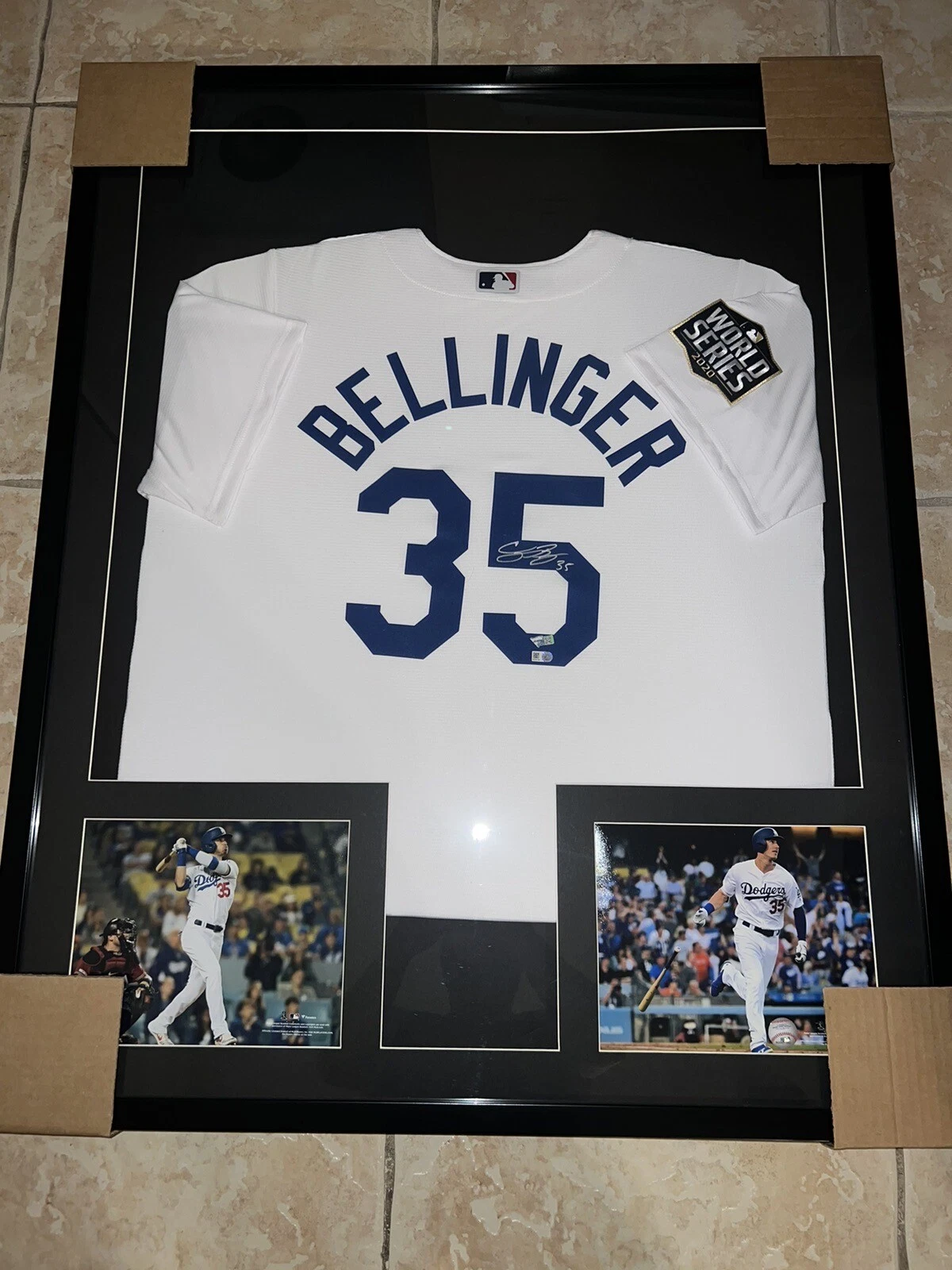 Cody Bellinger Signed Los Angeles Dodgers Jersey 2020 World Series Fanatics MLB