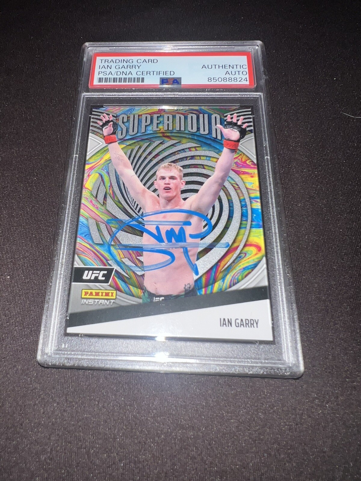 Ian Garry Signed Panini Instant Supernova UFC Trading Card /1232 PSA/DNA #3