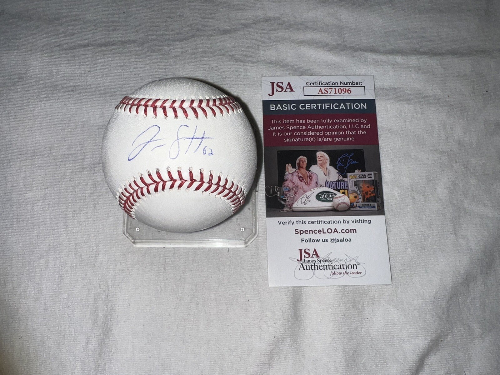 Jesse Scholtens Signed Official Major League Baseball Chicago White Sox JSA