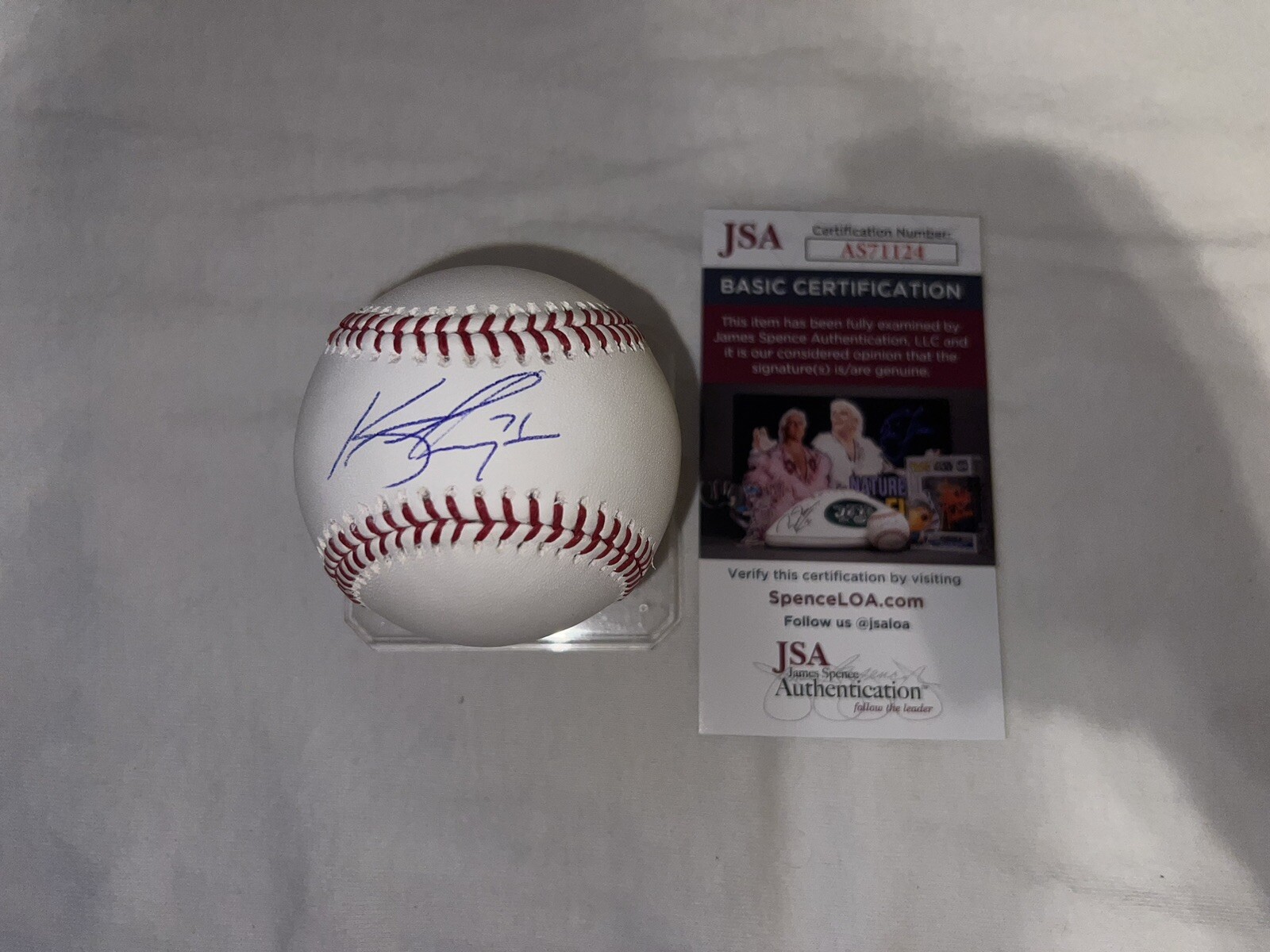 Keegan Thompson Signed Official Major League Baseball Chicago Cubs Star JSA