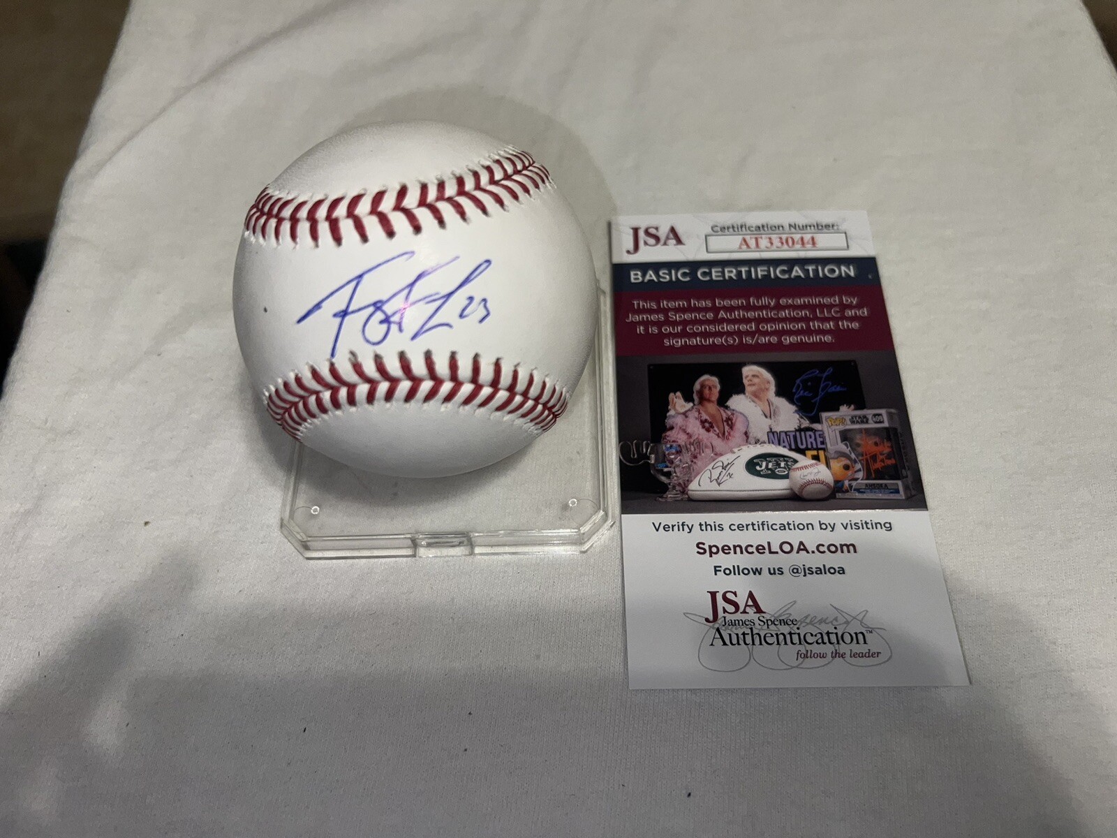 Ty France Signed Official Major League Baseball Seattle Mariners Slugger JSA