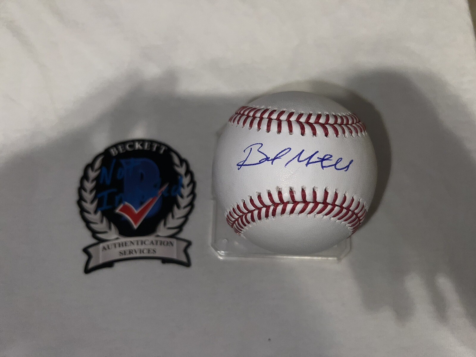 Blake Mitchell Signed Official Major League Baseball Kansas City Royals BAS #2