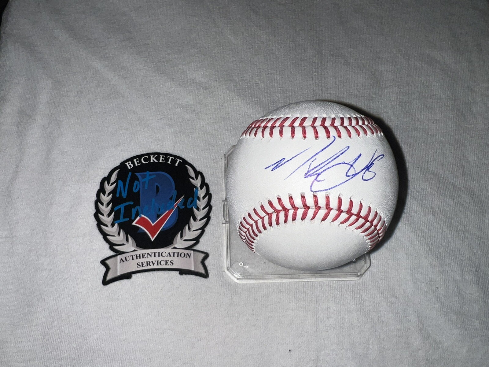 Mike Yastrzemski Signed Official Major League Baseball San Francisco Giants BAS